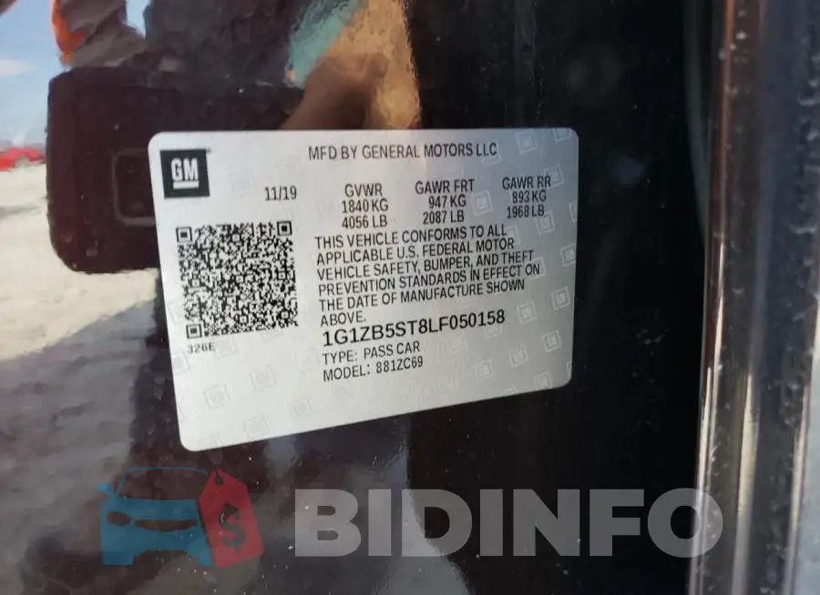 1G1ZB5ST8LF050158 Photo# 12