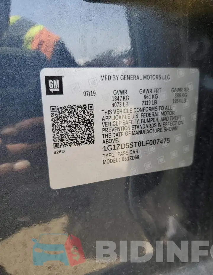 1G1ZD5ST0LF007475 Photo# 13