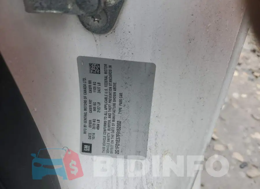 2G1FD1E37F9152002 Photo# 12