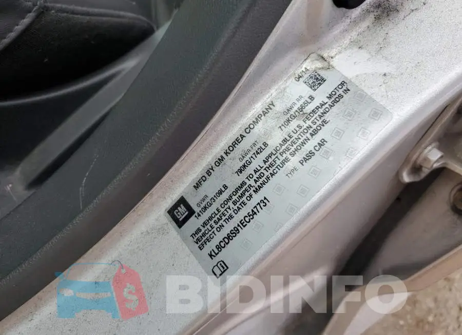 KL8CD6S91EC547731 Photo# 12