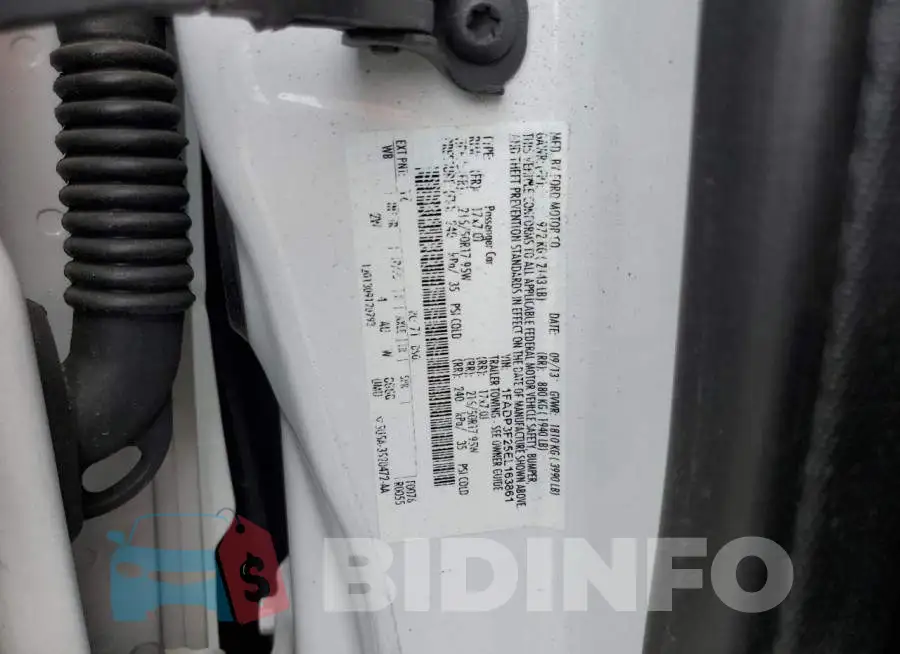 1FADP3F25EL163861 Photo# 12