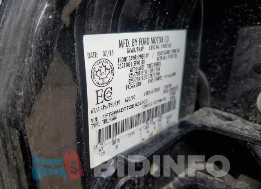 1FT8W4DT7GEA34303 Photo# 10