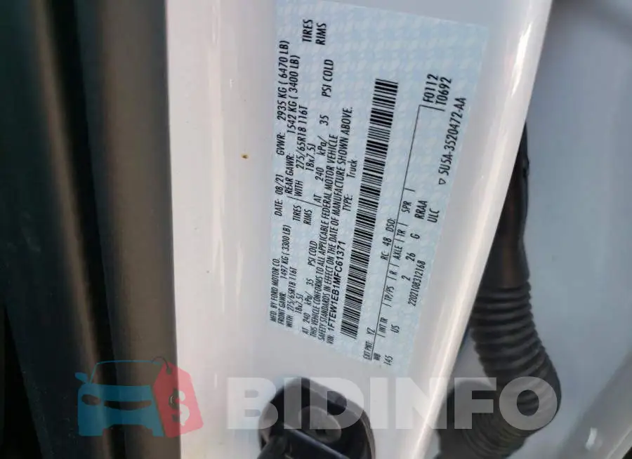 1FTEW1EB1MFC61371 Photo# 12