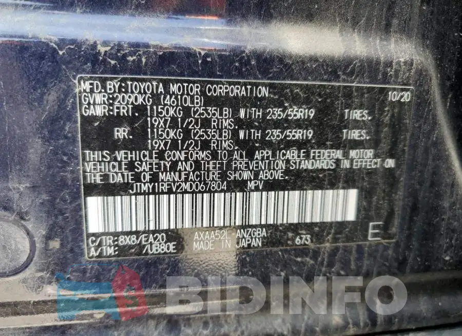 JTMY1RFV2MD067804 Photo# 12
