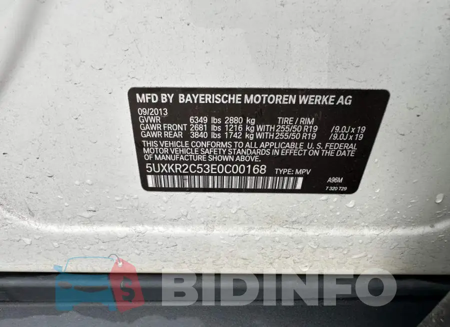 5UXKR2C53E0C00168 Photo# 10