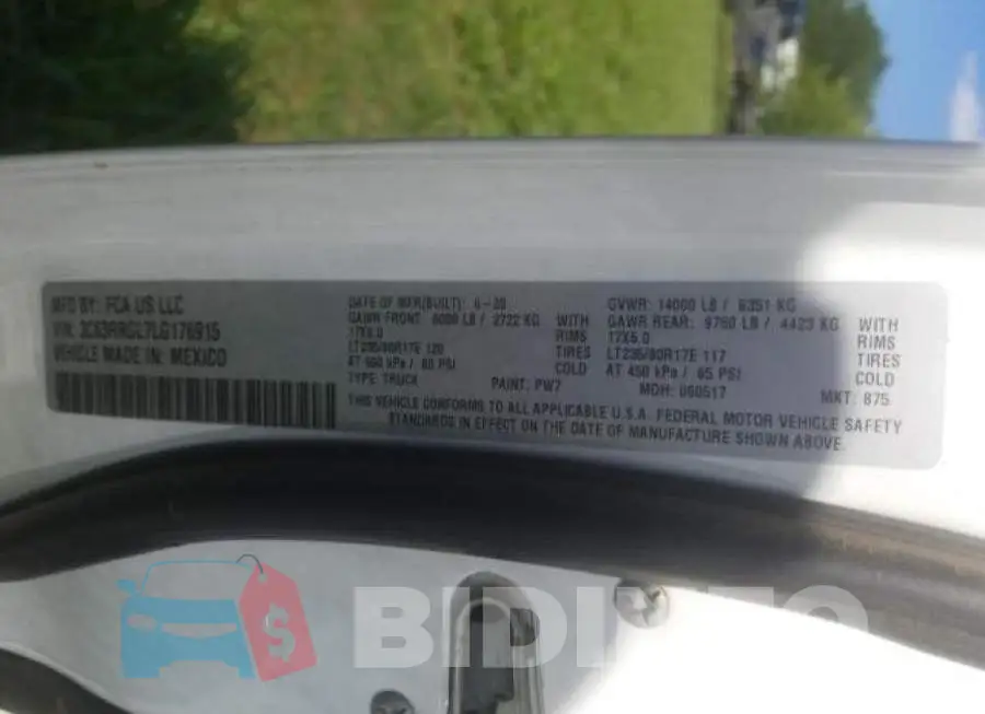 3C63RRGL7LG176915 Photo# 10