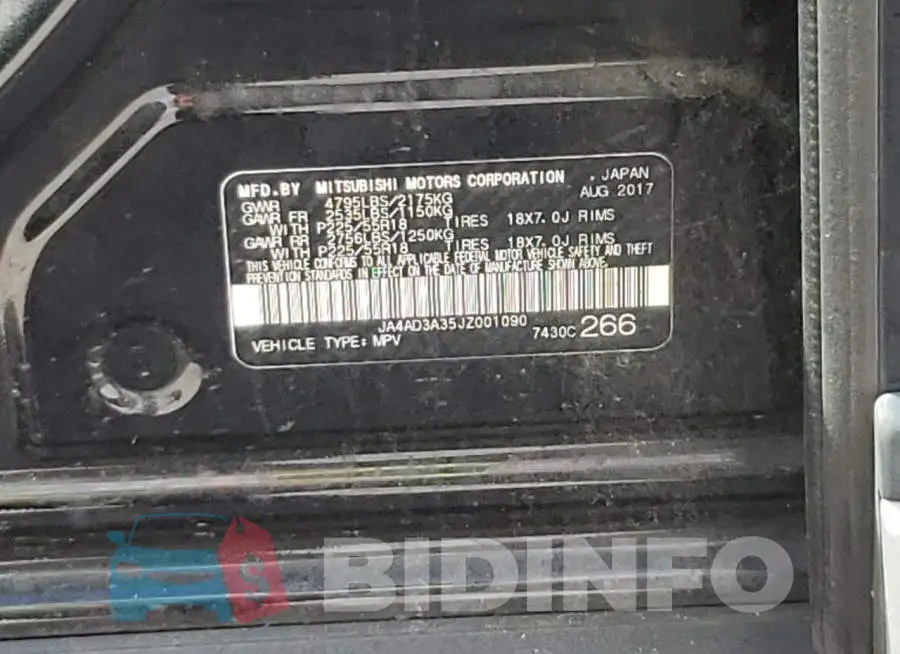 JA4AD3A35JZ001090 Photo# 10