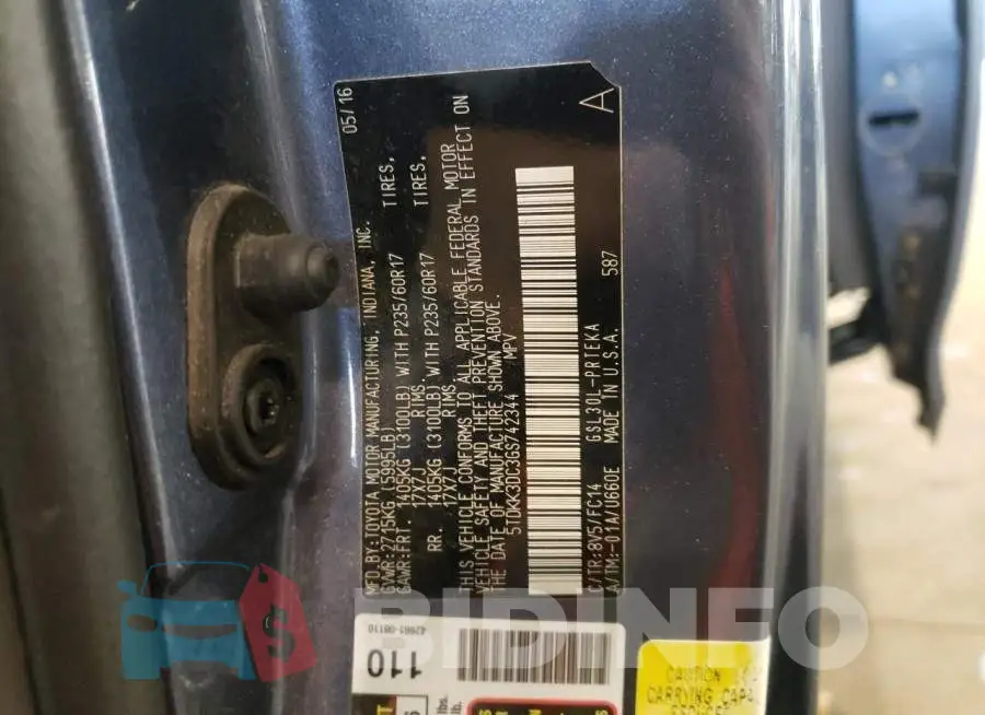 5TDKK3DC3GS742344 Photo# 13