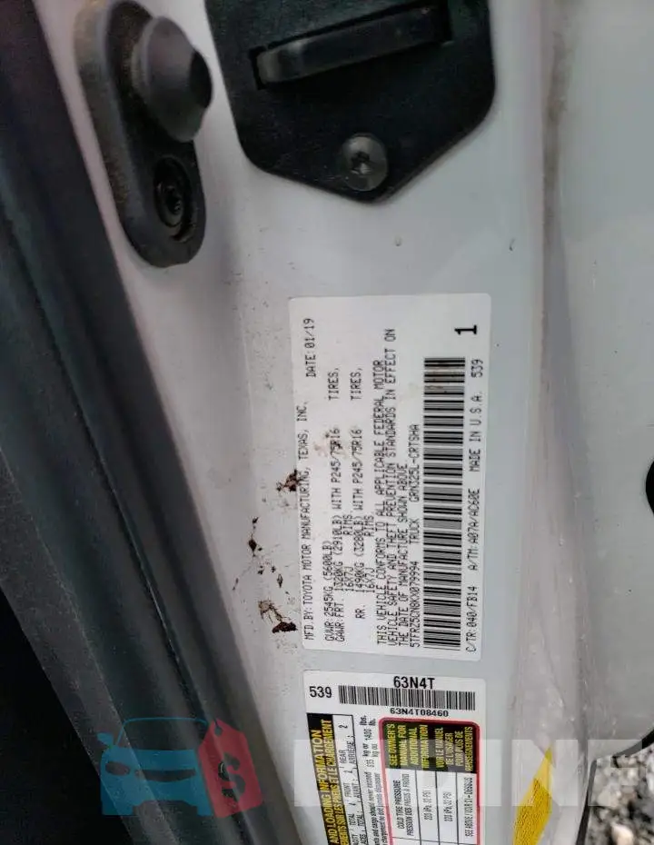 5TFRZ5CN8KX079994 Photo# 12