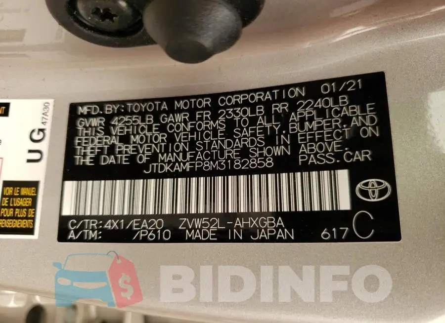 JTDKAMFP8M3182858 Photo# 12