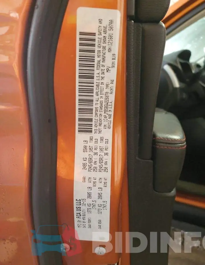 1C4PJMBS8GW226070 Photo# 13