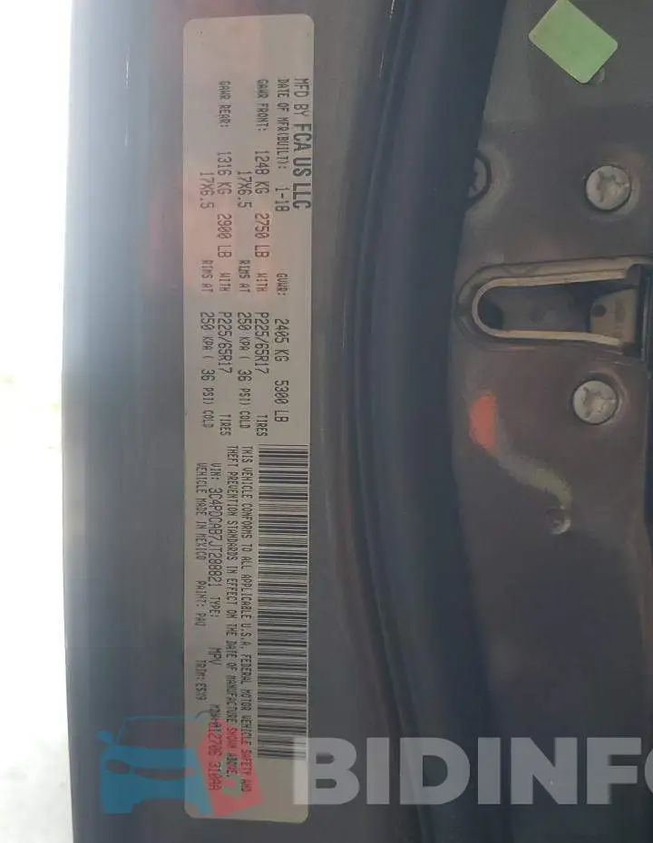 3C4PDCAB7JT288821 Photo# 12