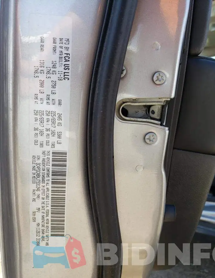 3C4PDCABXJT531246 Photo# 14