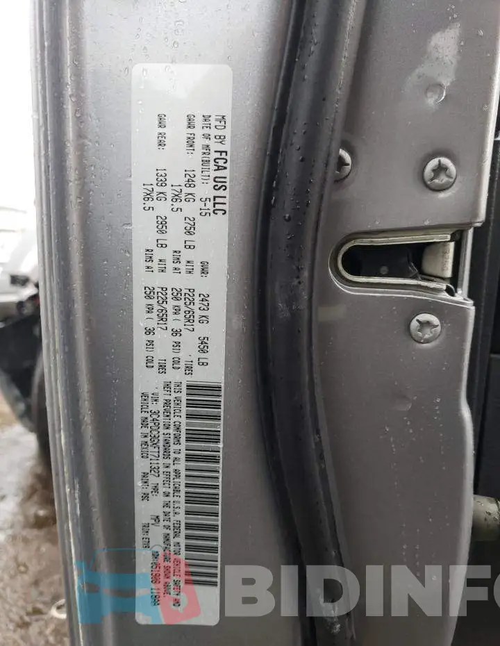3C4PDCBGXFT711327 Photo# 13