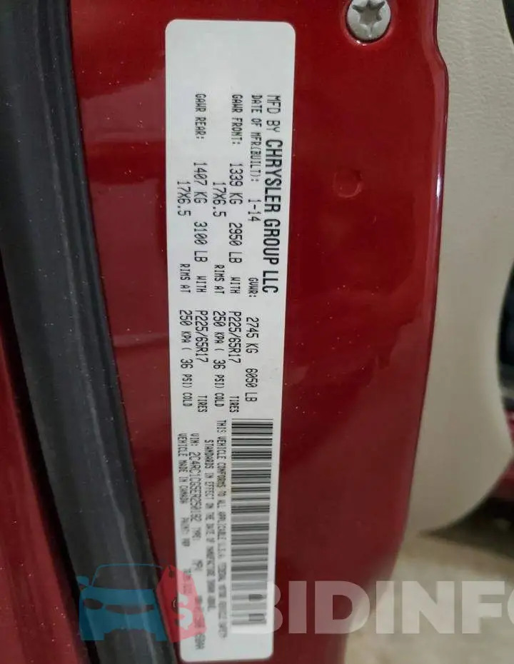 2C4RC1CG5ER250182 Photo# 13