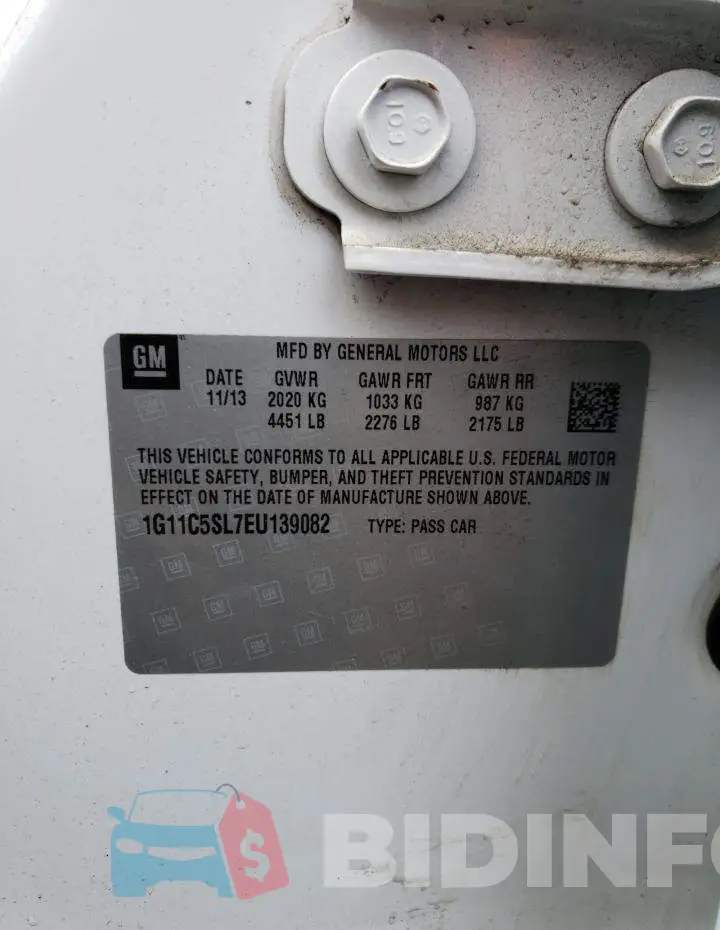 1G11C5SL7EU139082 Photo# 13