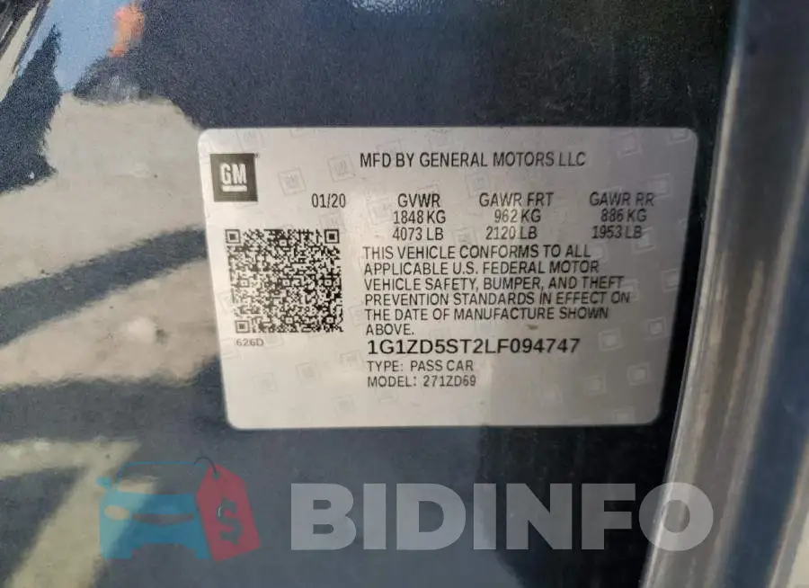1G1ZD5ST2LF094747 Photo# 12