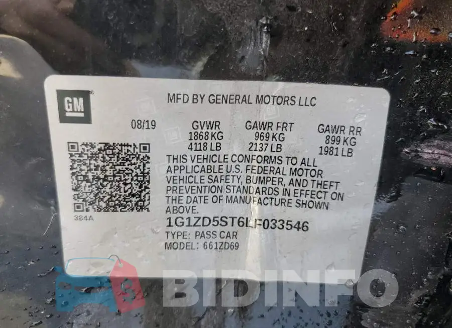 1G1ZD5ST6LF033546 Photo# 12
