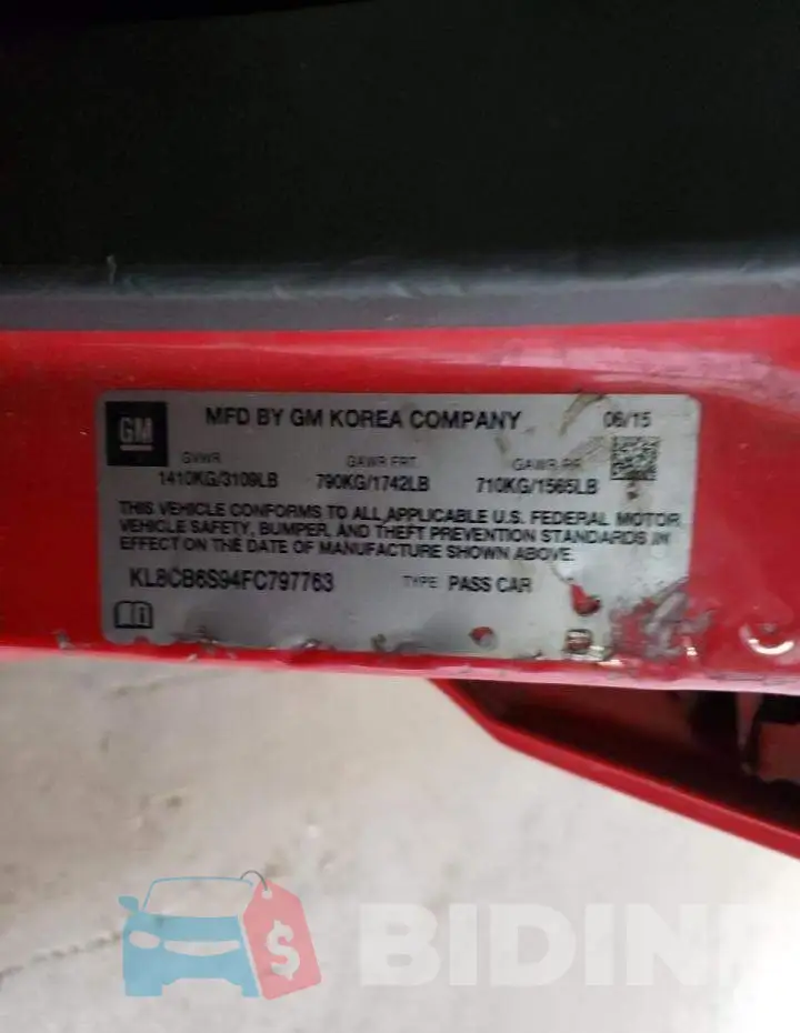 KL8CB6S94FC797763 Photo# 12