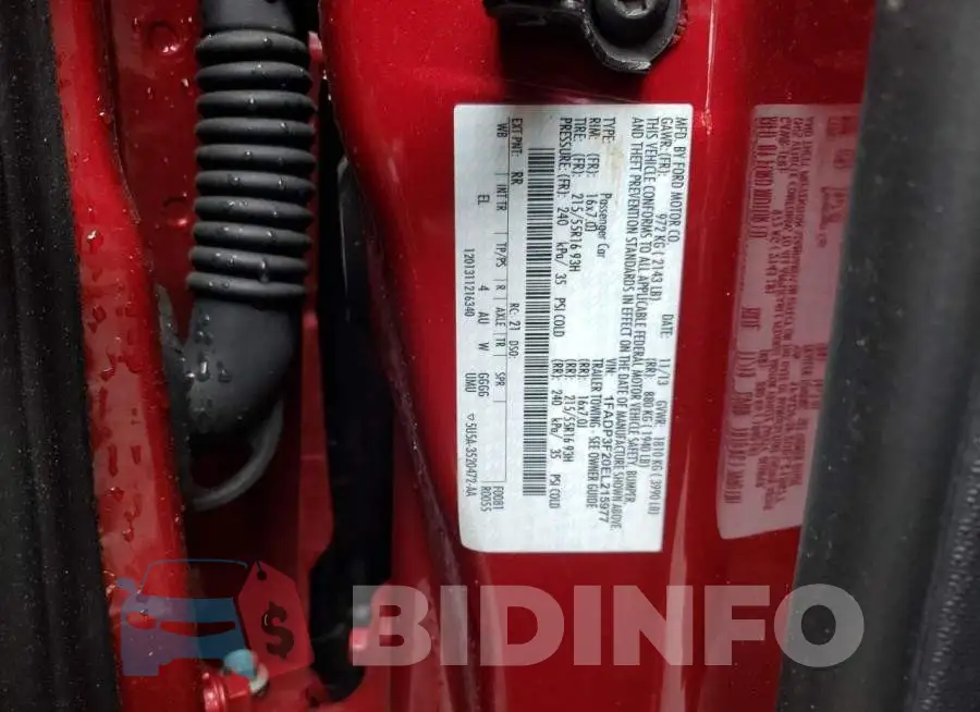 1FADP3F20EL215977 Photo# 13