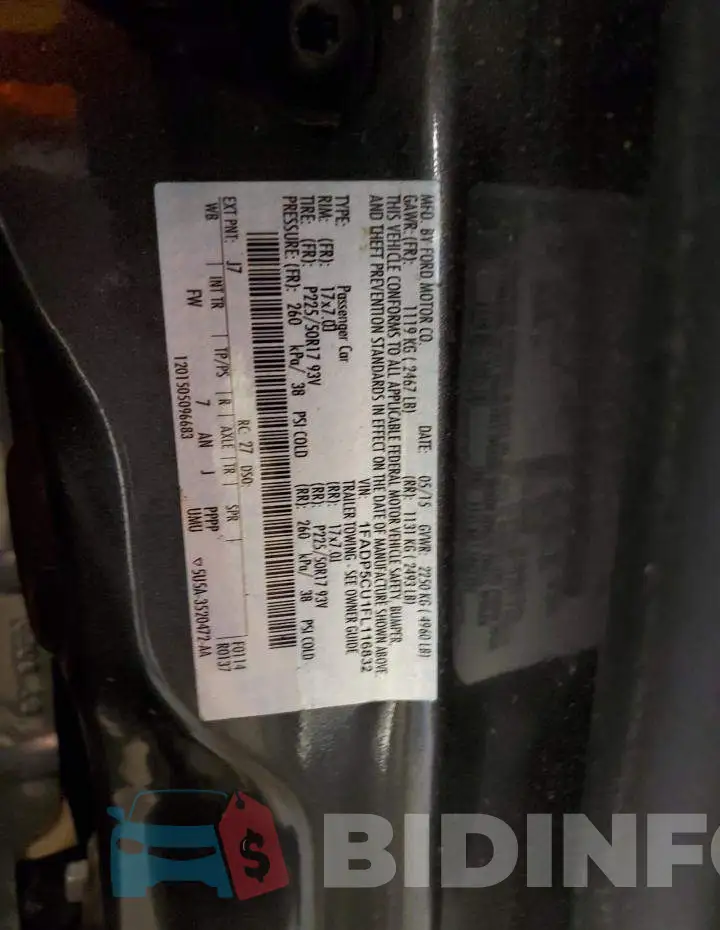 1FADP5CU1FL116832 Photo# 12