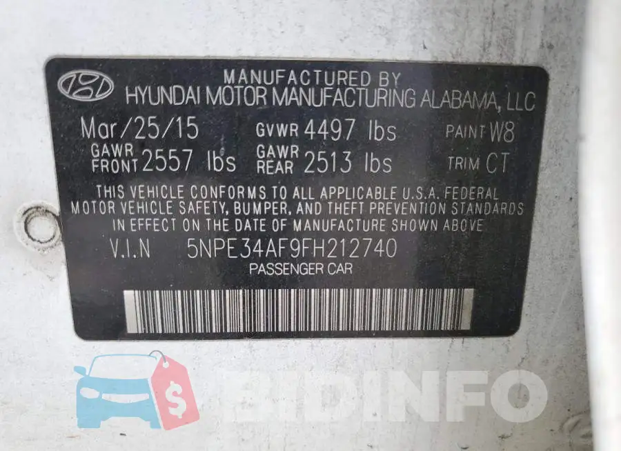 5NPE34AF9FH212740 Photo# 12