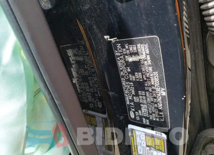 KNDJN2A2XE7038531 Photo# 12