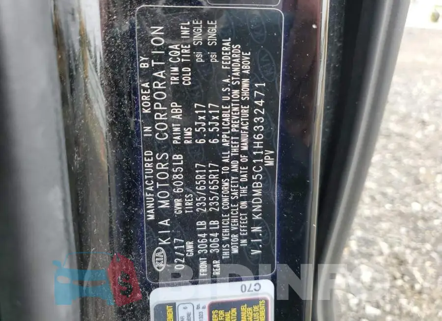 KNDMB5C11H6332471 Photo# 13