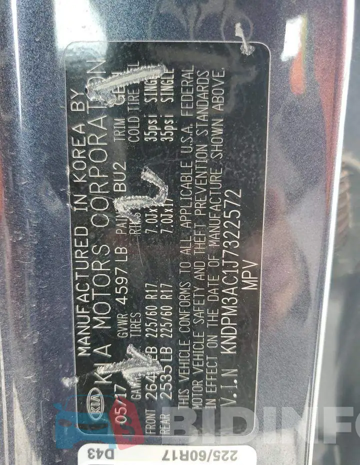 KNDPM3AC1J7322572 Photo# 12