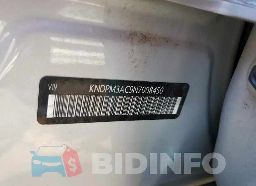 KNDPM3AC9N7008450 Photo# 14
