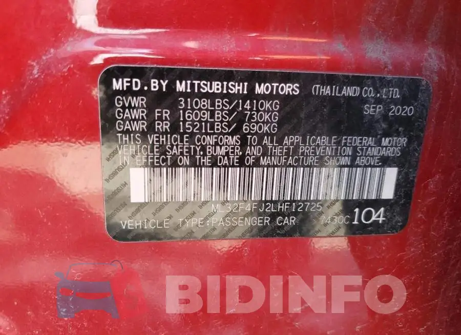 ML32F4FJ2LHF12725 Photo# 12