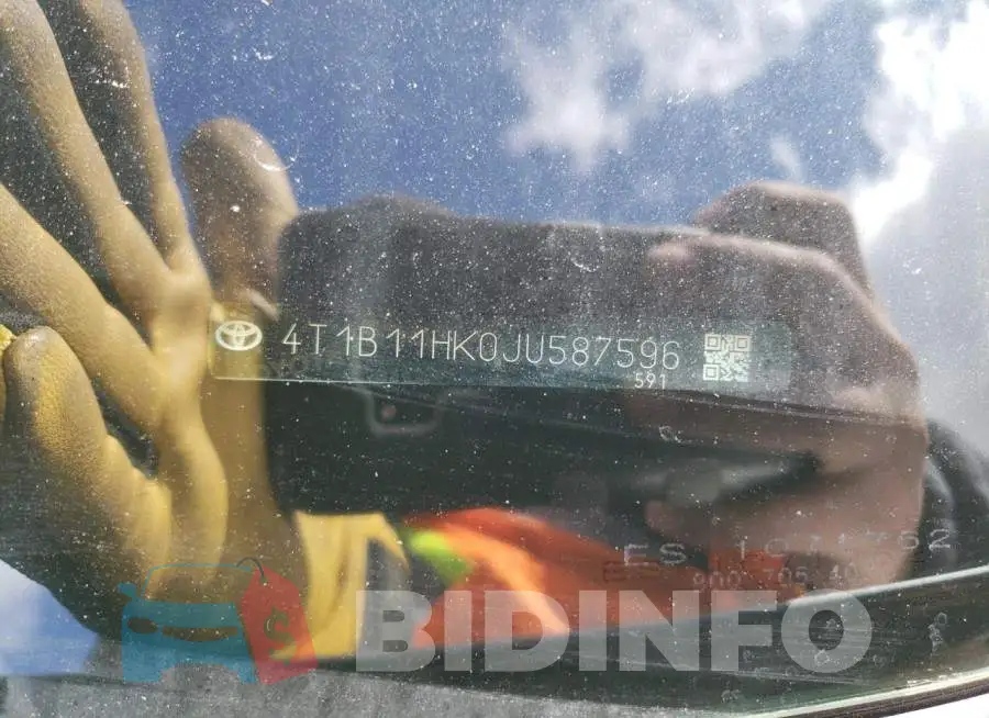 4T1B11HK0JU587596 Photo# 13
