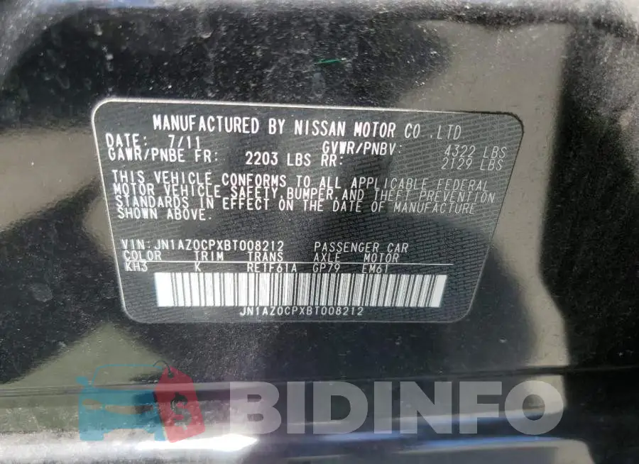 4T1G11AK7LU311998 Photo# 12