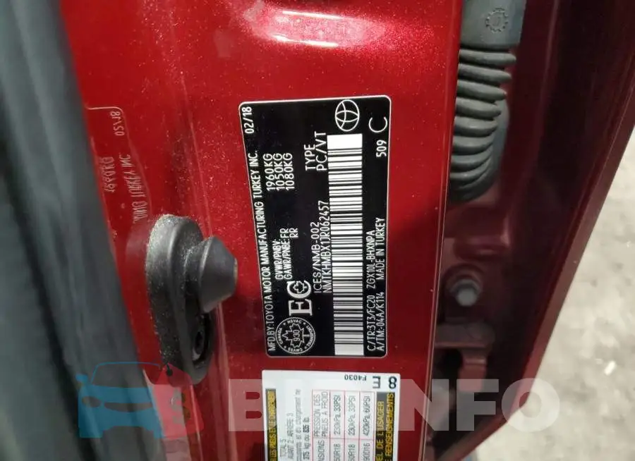 NMTKHMBX1JR062457 Photo# 12