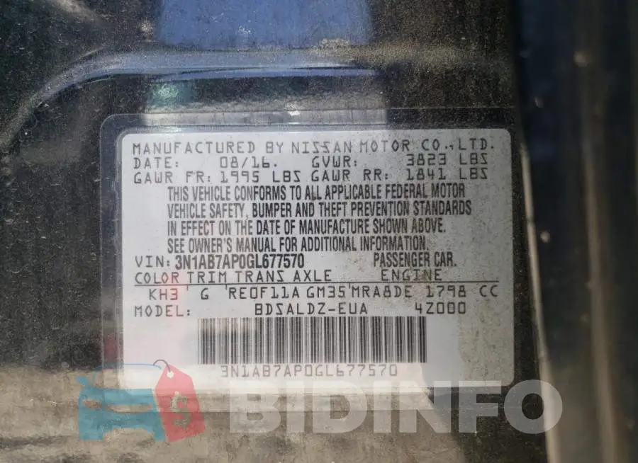 3N1AB7AP0GL677570 Photo# 12