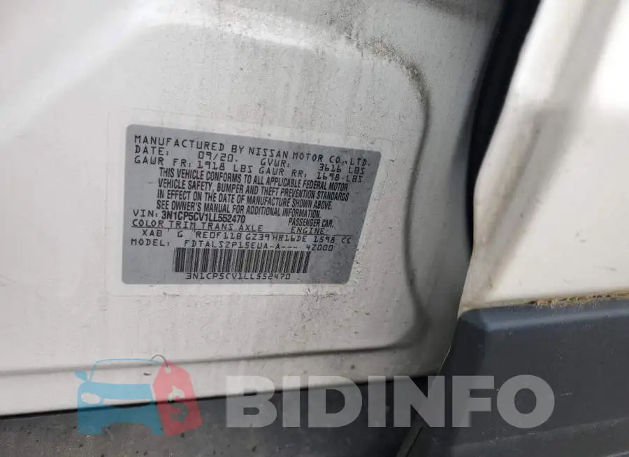 3N1CP5CV1LL552470 Photo# 13