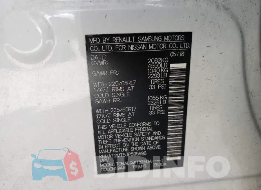 KNMAT2MT5JP595996 Photo# 13