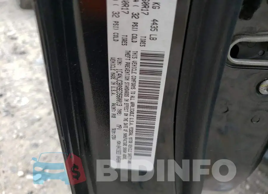 1C4NJCBA9ED560013 Photo# 12