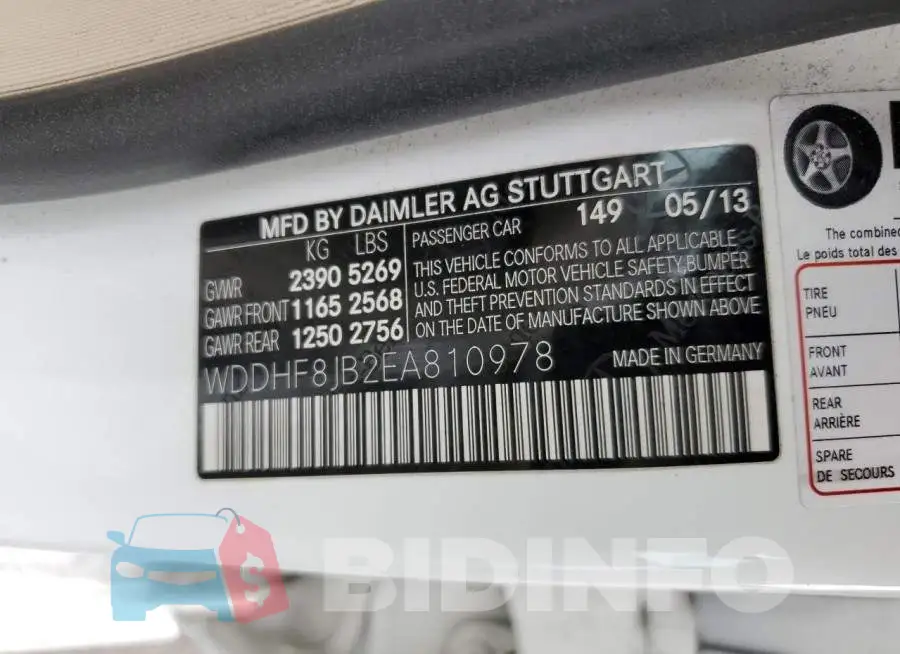 WDDHF8JB2EA810978 Photo# 12