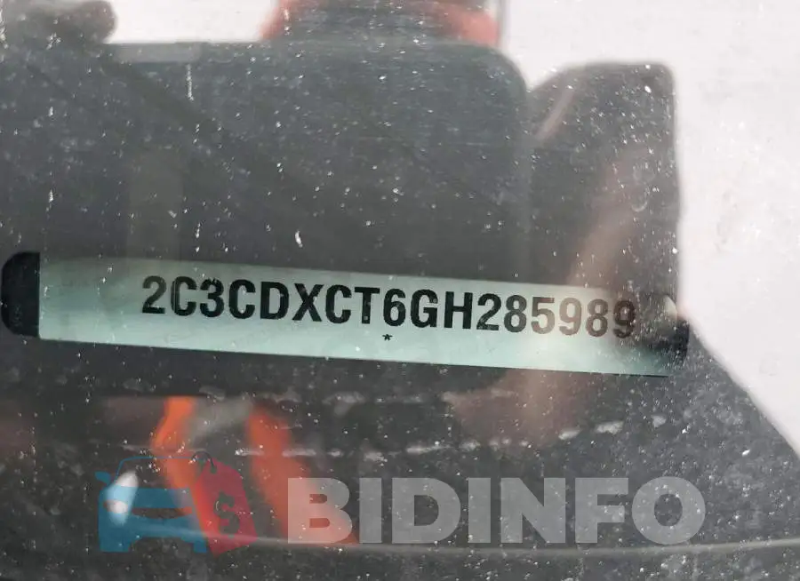 2C3CDXCT6GH285989 Photo# 12