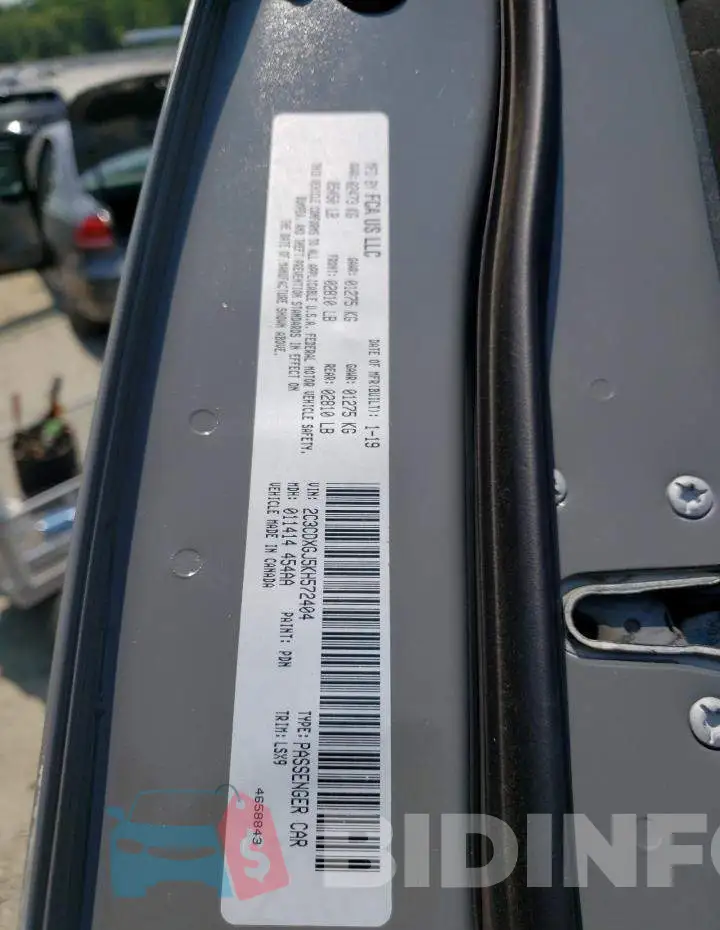 2C3CDXGJ5KH572404 Photo# 12