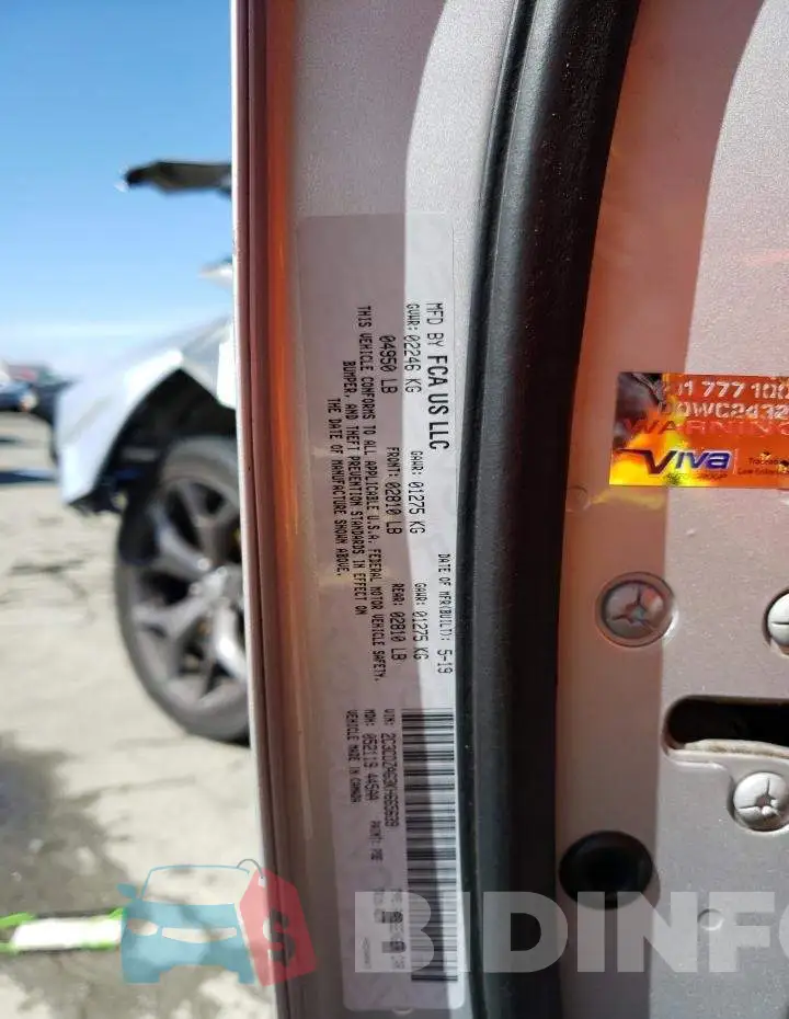 2C3CDZAG3KH665639 Photo# 12