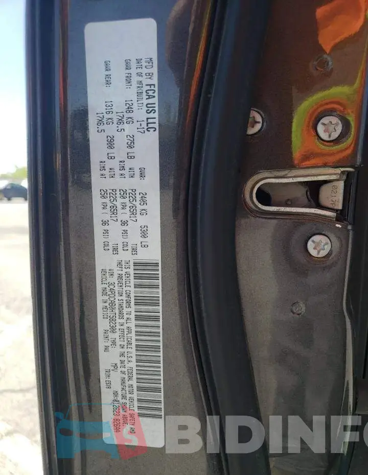 3C4PDCAB0HT582300 Photo# 13