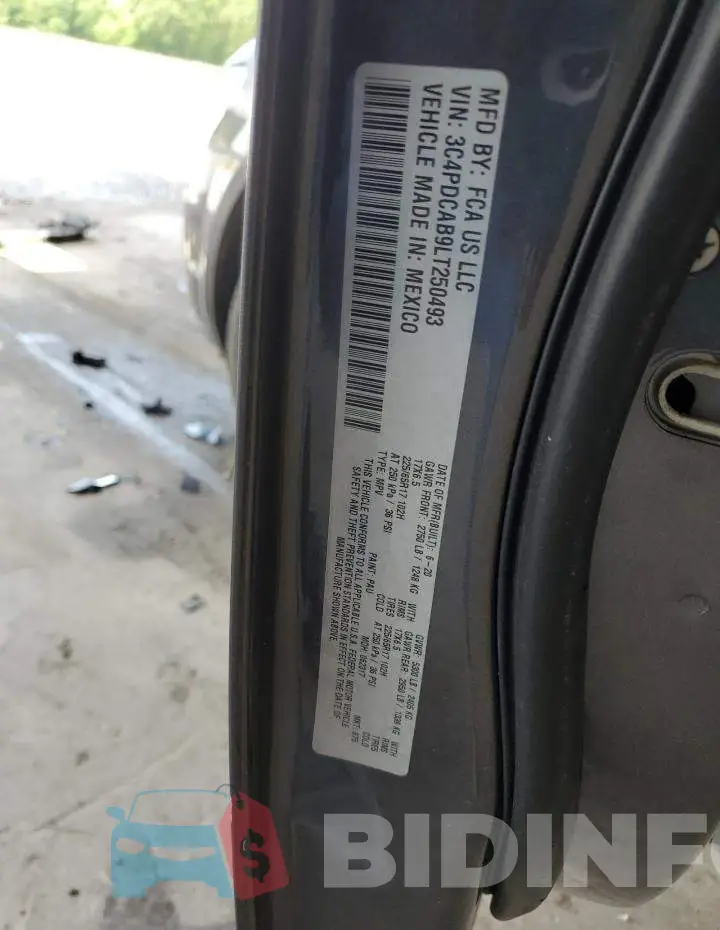 3C4PDCAB9LT250493 Photo# 13
