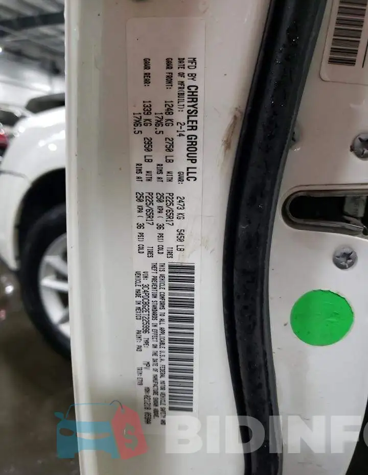3C4PDCBG2ET225996 Photo# 14