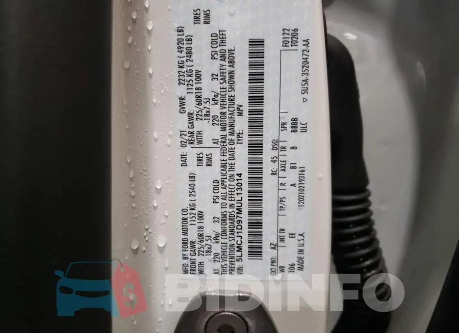 5LMCJ1D97MUL13014 Photo# 13