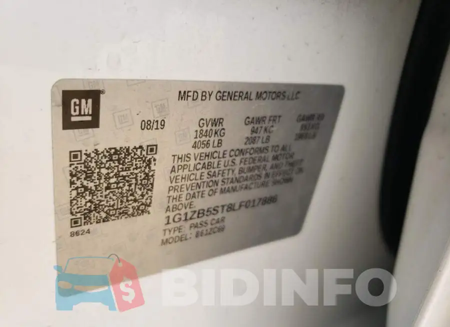 1G1ZB5ST8LF017886 Photo# 12
