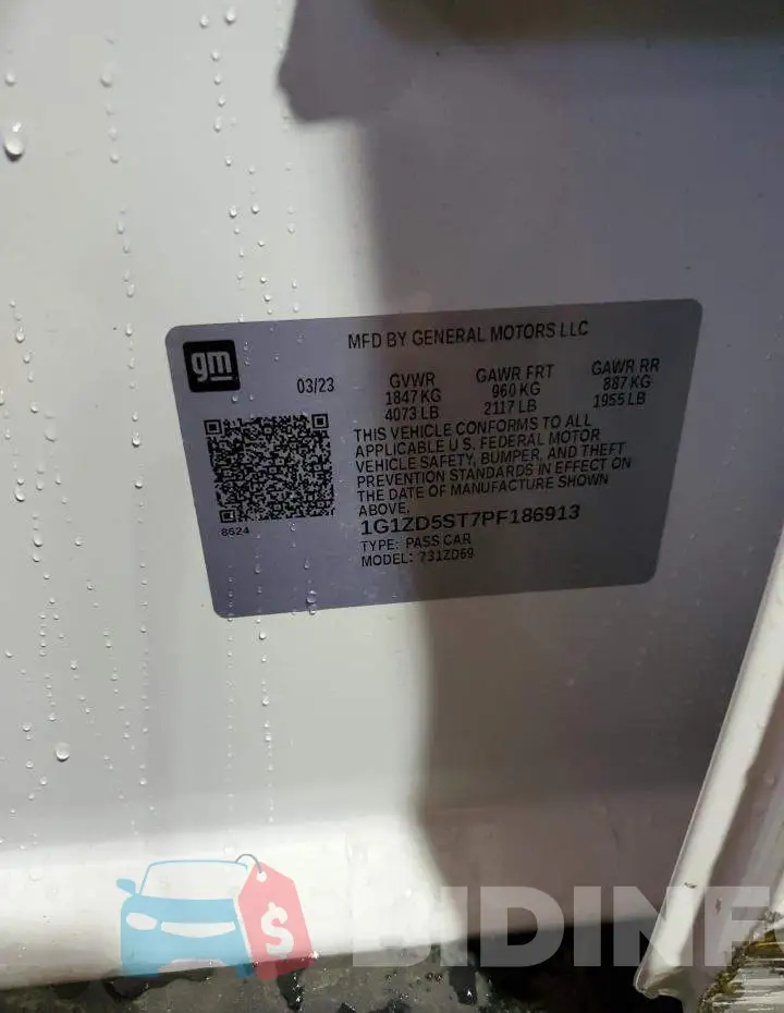 1G1ZD5ST7PF186913 Photo# 12
