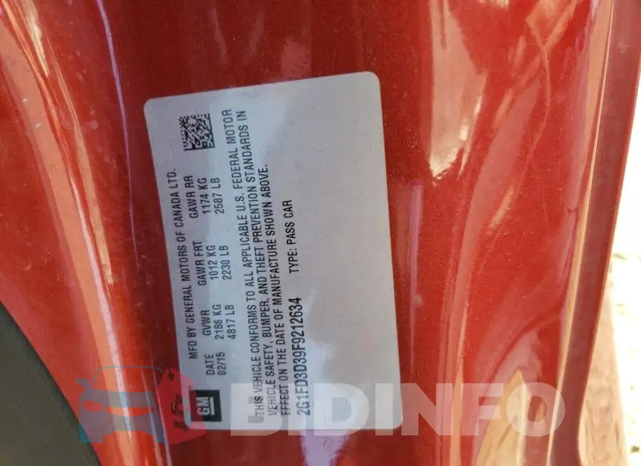 2G1FD3D39F9212634 Photo# 12