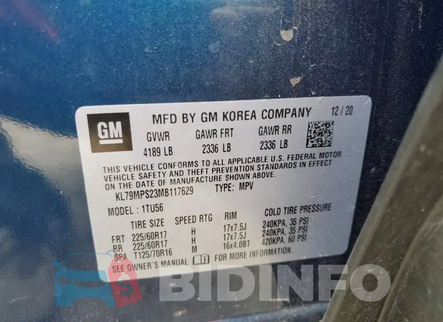 KL79MPS23MB117629 Photo# 14